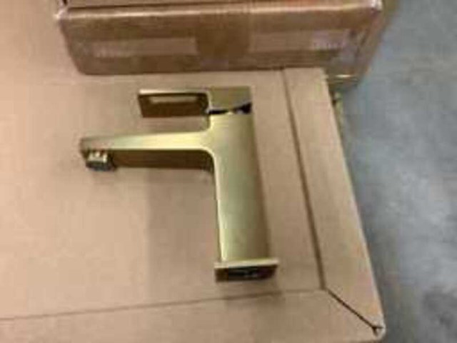 Wastafelmengkraan goud karo, hkf090, goud - afbeelding 1 van  2