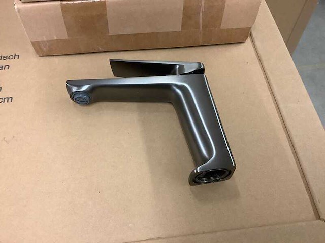 Wastafelmengkraan grijs, karo, hkf095, grijs - afbeelding 1 van  2