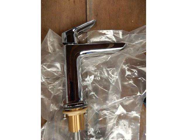 Wastafelmengkraan, hansgrohe, chroom - afbeelding 1 van  4