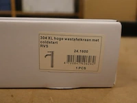 Wastafelmengkraan hoog wiesbaden, 304 24.1600 - afbeelding 2 van  5