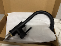 Wastafelmengkraan zwart wb - afbeelding 1 van  2