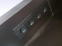 Wastafelmeubel incl. wasbak, kraan, douchepomp & wandplank - afbeelding 4 van  7
