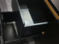 Wastafelmeubel incl. wasbak, kraan, douchepomp & wandplank - afbeelding 5 van  7
