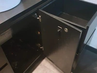 Wastafelmeubel incl. wasbak, kraan & wandplank - afbeelding 6 van  6