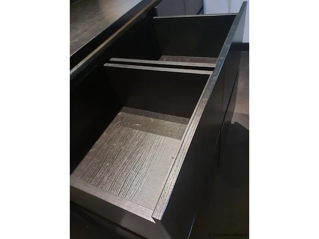 Wastafelmeubel incl. wasbak, kraan & wandplank - afbeelding 5 van  6