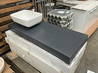 Wastafelmeubel met waskom 120cm - afbeelding 1 van  6