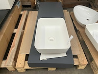 Wastafelmeubel met waskom 140cm - afbeelding 5 van  7