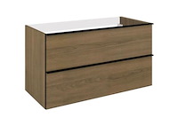 Wastafelonderbouw 100 cm, loft-game 251276, eiken cognac - afbeelding 1 van  6