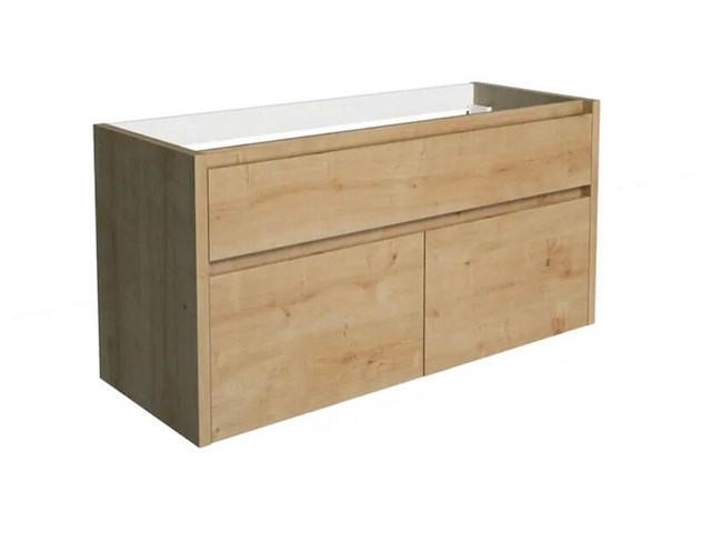 Wastafelonderbouw 120 cm, 232206, eiken cognac - afbeelding 1 van  3