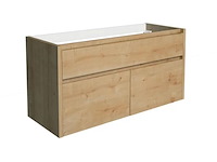 Wastafelonderbouw 120 cm, 232206, eiken cognac - afbeelding 1 van  3