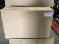 Wastafelonderbouw 90 cm + 1 wastafel, lunik 245118, grijs - afbeelding 7 van  8