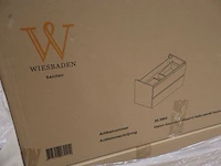 Wastafelonderkast met 2 laden wiesbaden, vision 38.3906, houtnerf grijs - afbeelding 5 van  6