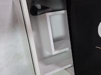 Wastafelonderkast met bovenblad en sifonuitsparing - ca. 90x46x40 cm - afbeelding 3 van  4