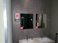 Wastafels + spiegels (4x) - afbeelding 4 van  5