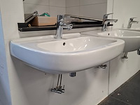 Wastafelset geberit, glans wit - afbeelding 1 van  8
