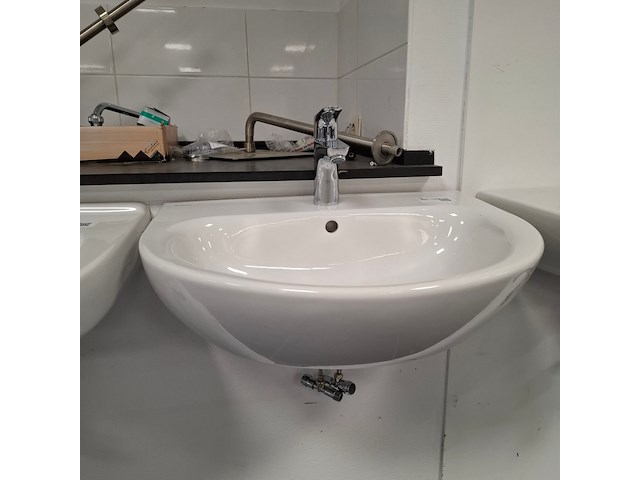 Wastafelset geberit, glans wit - afbeelding 6 van  8