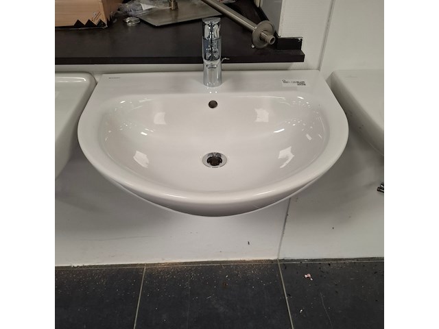 Wastafelset geberit, glans wit - afbeelding 2 van  4