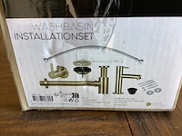 Wastafelset, goud mat - afbeelding 1 van  2