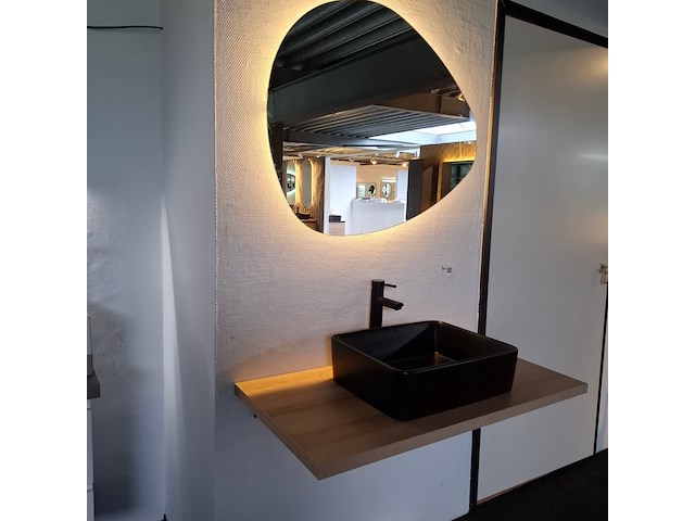Wastafelset solar, eiken - afbeelding 4 van  11