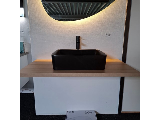 Wastafelset solar, eiken - afbeelding 6 van  11