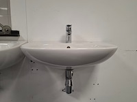 Wastafelset villeroy & boch, glans wit - afbeelding 1 van  7