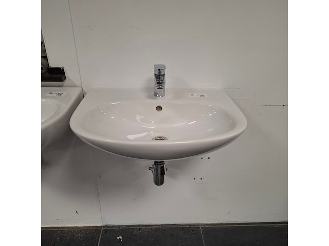 Wastafelset villeroy & boch, glans wit - afbeelding 2 van  7