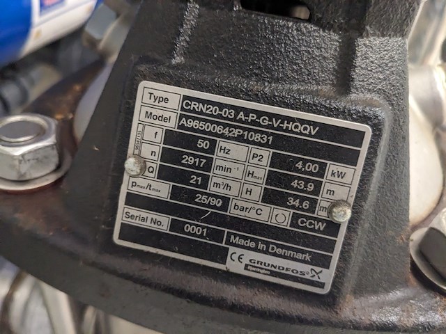 Water behandelings-installatie, lubron, ck07.400 hp/sp, blauw, 2008 - afbeelding 27 van  48