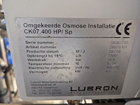 Water behandelings-installatie, lubron, ck07.400 hp/sp, blauw, 2008 - afbeelding 43 van  48