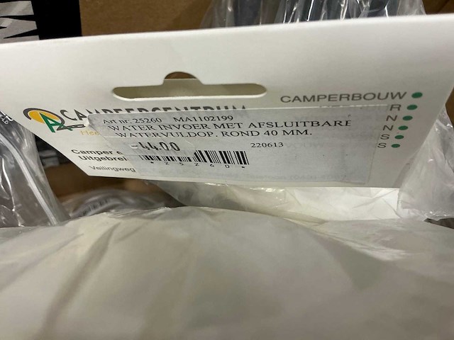 Water invoer met afsluitbare dop (15x) - afbeelding 3 van  3