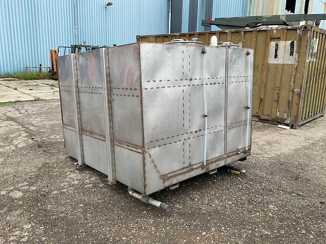 Water opslagcontainer rvs - afbeelding 2 van  6