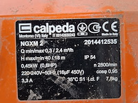 Waterbedpomp 230v incl. aanzuigslang~ calpeda, ngxm 2, bouwjaar 2014 - afbeelding 6 van  6