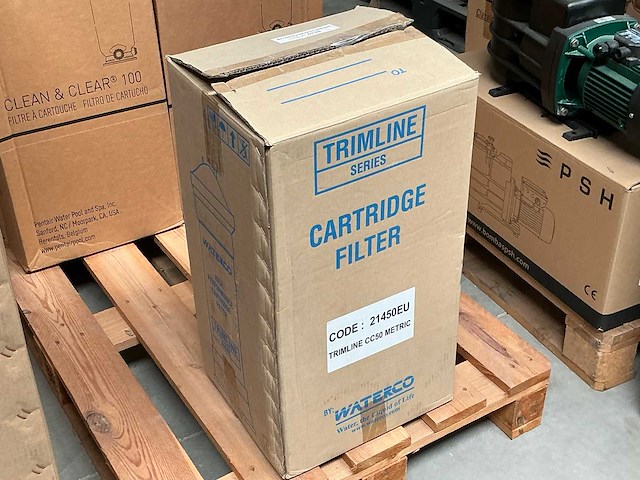 Waterco trimline cc50 patroonfilter - afbeelding 2 van  3