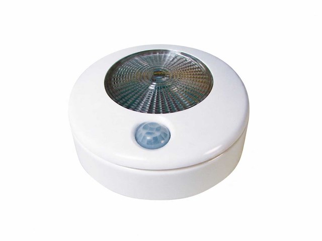 Waterdichte led lamp met bewegingssensor 12/24v wit - 4000201 - afbeelding 1 van  4