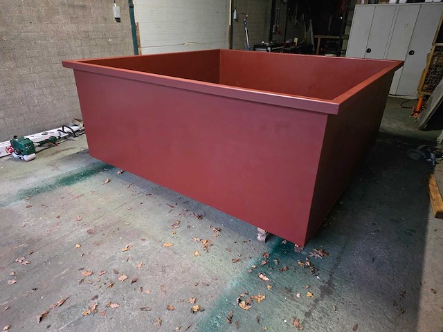 Waterdichte stalen bak 2.5x2.5m - afbeelding 3 van  5