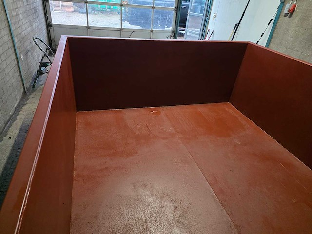 Waterdichte stalen bak 2.5x2.5m - afbeelding 4 van  5