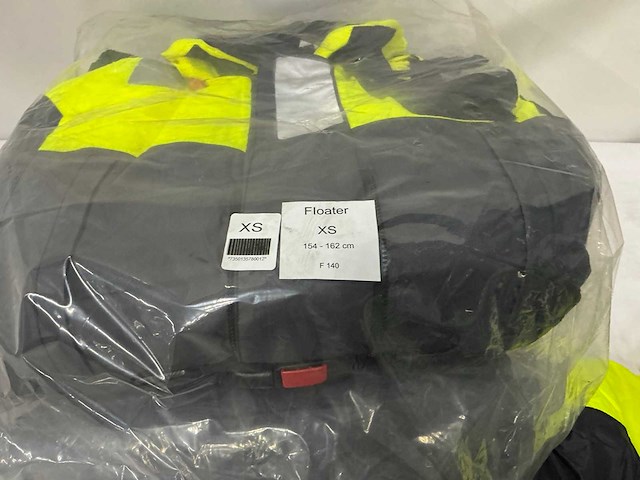 Waterdichte werkkleding - f 140 floater - maat xs (4x) - afbeelding 11 van  15