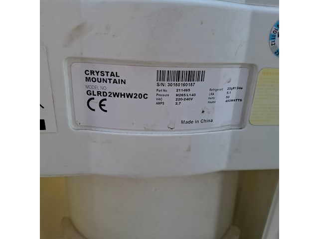 Waterdispenser, crystal mountain, glrd2whw20c - afbeelding 5 van  5