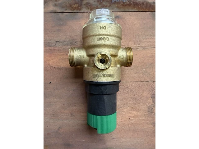 Waterdrukregelaar, honeywell, d06f-1/2e, messing/groen - afbeelding 3 van  5