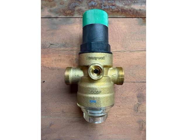 Waterdrukregelaar, honeywell, d06f-1/2e, messing/groen - afbeelding 4 van  5