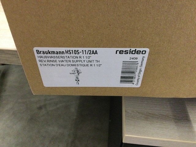 Waterfilter, braukmann, hs10s-11/2aa - afbeelding 2 van  2