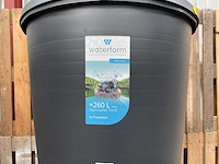 Waterform peruno - 260 liter antraciet - regenton (3x) - afbeelding 1 van  2