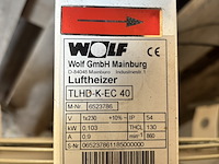 Watergedragen luchtverwarmer, wolf, tlhd-k-ec 40, 2013 - afbeelding 3 van  3
