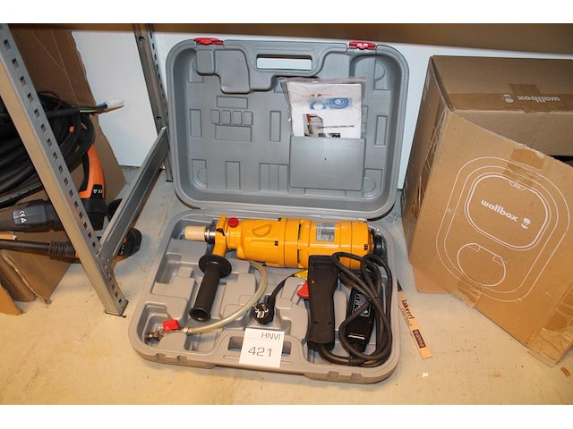 Watergekoelde diamantboor stubelz. nieuw in koffer. - afbeelding 1 van  3