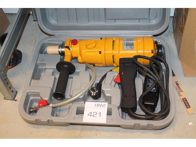 Watergekoelde diamantboor stubelz. nieuw in koffer. - afbeelding 2 van  3