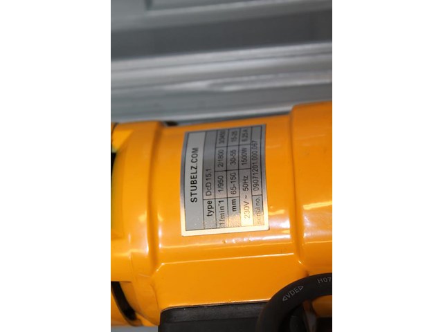 Watergekoelde diamantboor stubelz. nieuw in koffer. - afbeelding 3 van  3