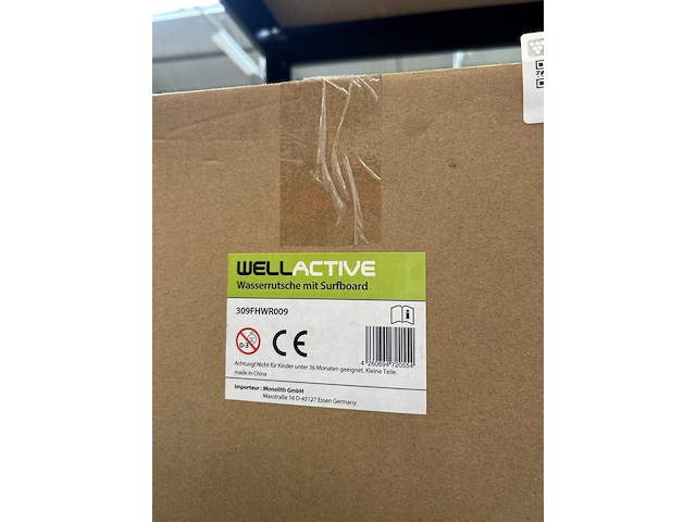 Waterglijbaan met surfboard, wellactive - afbeelding 2 van  3