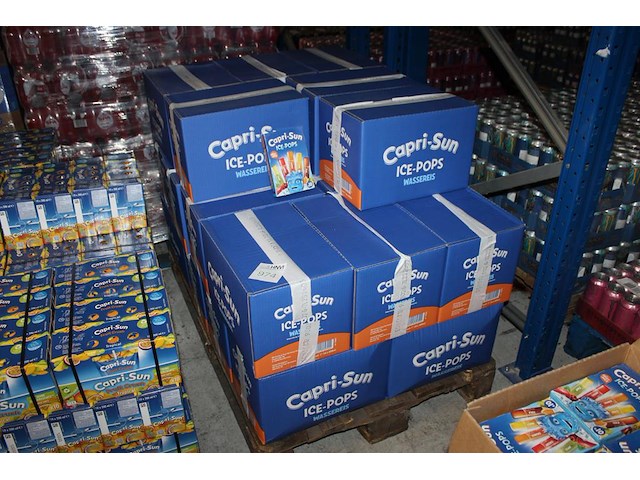 Waterijsjes capri sun ice-pops. 24 dozen met 24x10stuks. tht 12-2026. - afbeelding 1 van  2