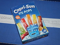 Waterijsjes capri sun ice-pops. doos met 24 x 10 ijsjes. tht 12-2026. - afbeelding 2 van  2
