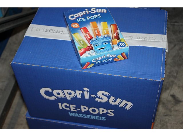 Waterijsjes capri sun ice-pops. doos met 24 x 10 ijsjes. tht 12-2026. - afbeelding 1 van  2