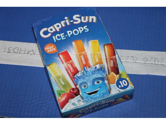 Waterijsjes capri sun ice-pops. doos met 24 x 10 ijsjes. tht 12-2026. - afbeelding 2 van  2